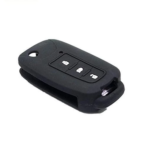 Premium Silicone Key Cover for Tata Safari Storme  Zest|Bolt, Tiago   Zica, Tigor | Durable Car Key Protector image 2