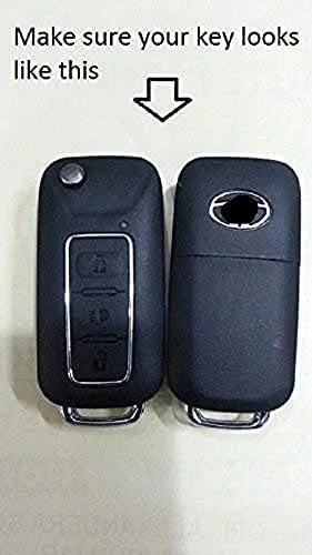 Premium Silicone Key Cover for Tata Safari Storme  Zest|Bolt, Tiago   Zica, Tigor | Durable Car Key Protector image 3