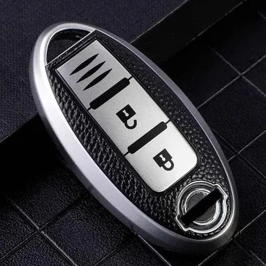 Suzuki Baleno Car Key Cover | Fly Master TPU and Leather Key Protector for S-Cross and Baleno Automotive Accessories thumbnail 0