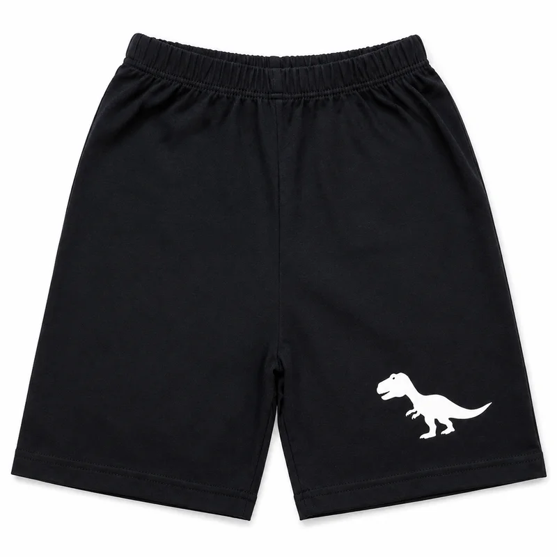 100% Cotton Kids Shorts for Boys & Girls | Regular Fit Unisex Multicolor Pack of 3 | KYDA KIDS image 4