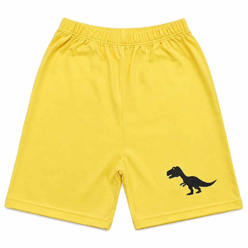 100% Cotton Kids Shorts for Boys & Girls | Regular Fit Unisex Multicolor Pack of 3 | KYDA KIDS image 3