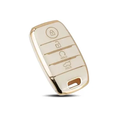 KIA Sonet 2020 Car Key Cover | Fly Master Automotive Accessories | Durable Stylish Key Protector for Seltos 2020 thumbnail 0