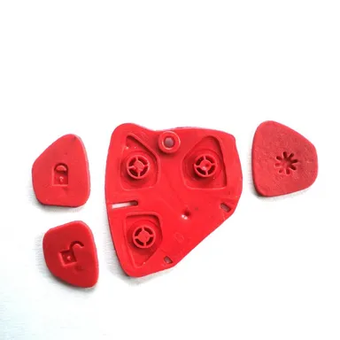 Mahindra 3-Button Remote Keypad Set | Xylo Scorpio Quanto Red Remote Keypad by Fly Master thumbnail 2