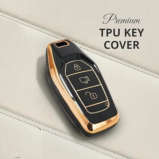 Mahindra XUV 500 Smart Key Cover | TPU Car Key Accessories | Push Button Start Models Pack of 2 - Fly Master image 4
