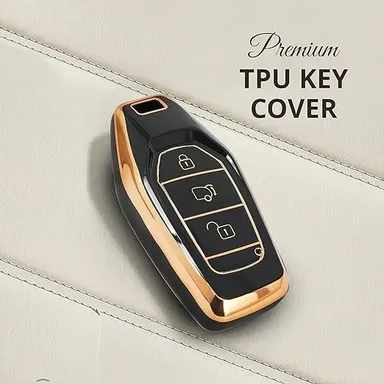 Mahindra XUV 500 Smart Key Cover | TPU Car Key Accessories | Push Button Start Models Pack of 2 - Fly Master thumbnail 3
