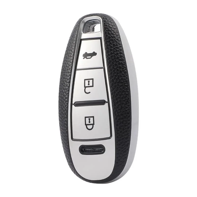 Maruti Suzuki Car Key Cover | Baleno, Brezza, Vitara Brezza, S-Cross, Ciaz | Fly Master Stylish Protective Smart Key Cover image 1