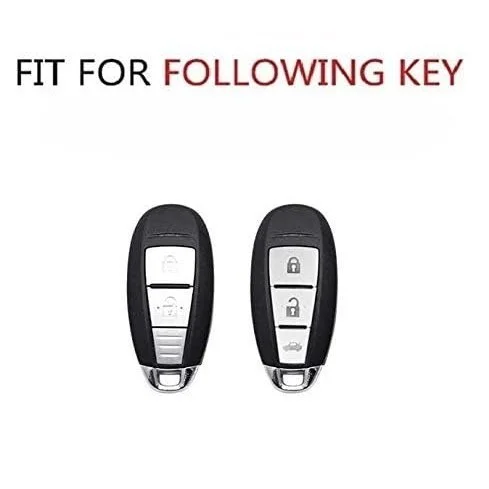 Maruti Suzuki Car Key Cover | Baleno, Brezza, Vitara Brezza, S-Cross, Ciaz | Fly Master Stylish Protective Smart Key Cover image 2