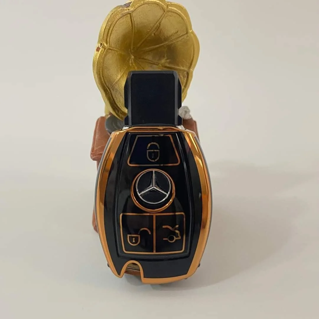 Mercedes Benz Key Cover for GL Series | S-Class | C-Class | M-Class Car Accessories | Protects and Decorates Car Keys | Fly Master image 2