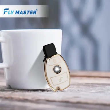 Mercedes C-Class Key Cover | Fly Master | Protective Key Fob Case for Mercedes M-Class, S-Class, GL Series thumbnail 1