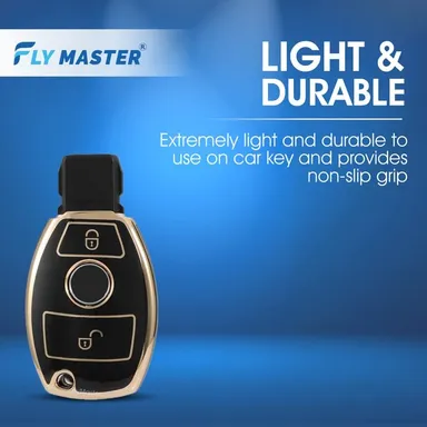 Mercedes C-Class Key Cover | Fly Master Stylish Key Fob Protector for M-Class, S-Class, GL Series thumbnail 2