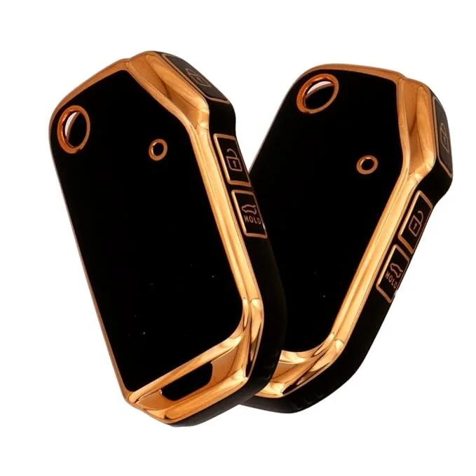 Kia Seltos Key Cover | Fly Master TPU Car Key Protector Pack of 1 | Soft Durable Smart Car Accessories for Kia Seltos 2023 image 1