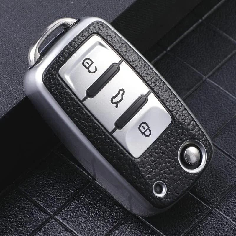 Polo Vento Jetta Passat Skoda Rapid Octavia TPU Car Key Cover | Custom Car Key Protector by Fly Master image 2