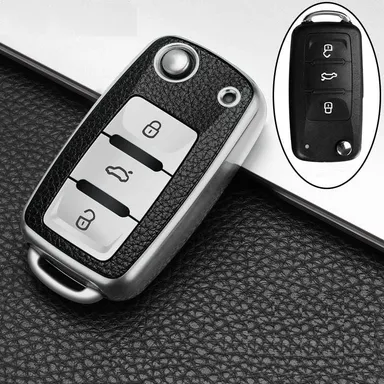 Polo Vento Jetta Passat Skoda Rapid Octavia TPU Car Key Cover | Custom Car Key Protector by Fly Master thumbnail 3
