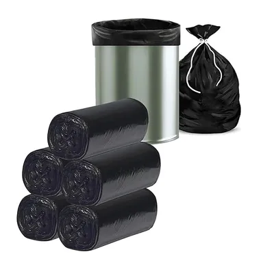 Greenglow Dust Bin Bags | Extra Strong Leak Proof 19x21 inches, 30 Bags Per Pack | Medium Size, Durable Garbage Bags, Pack of 6 thumbnail 1