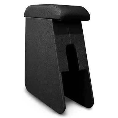 Wooden Car Armrest for Maruti Suzuki Alto 800 | As Per Your | Custom Fit PU Leather Pad with Storage thumbnail 0
