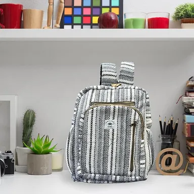 FIBERGOLD Himalayan Hemp Backpack | Eco-Friendly Handmade Travel Bag | Vegan Festival iPad Backpack | Fair Trade Fashion Backpack thumbnail 1