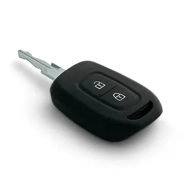 Renault Duster Key Shell | Renault Kwid Durable Black Key Shell for Protection and Style | Fly Master Pack of 1 Renault Triber Key Fob Protector thumbnail 0