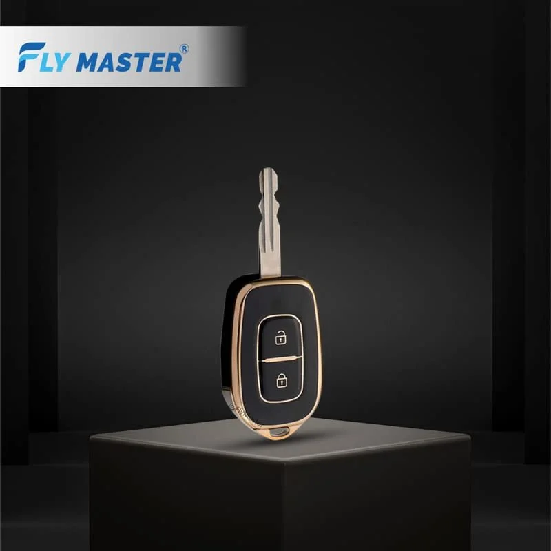 Renault Duster, Triber, Redi, Go Kwid Car Key Cover | Fly Master | Protects and Decorates Key Fob for Renault Models image 2