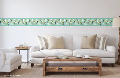 MIRART Cranes and Grasshoppers Peel and Stick Wallpaper Border |5.25 Inch Width x 5 ft Length for Kids Room & Nursery thumbnail 1