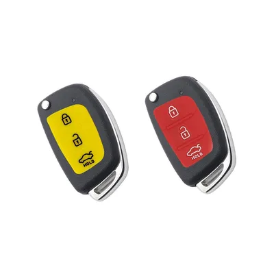 Replacement Remote Keypad Hyundai I20 3-Button Flip Key | Durable Car Key Remote Pack of 2 by Fly Master thumbnail 4