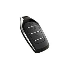 Silicone Car Key Cover for Mahindra XUV Push Button Start | Fly Master | Black Durable Stylish Protective Case thumbnail 2
