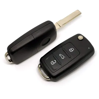 Skoda Models Key Shell Replacement | Fly Master Skoda Octavia, Laura, Superb, Fabia, Rapid Automotive Accessories Protects and Replaces Worn Key Shells thumbnail 1