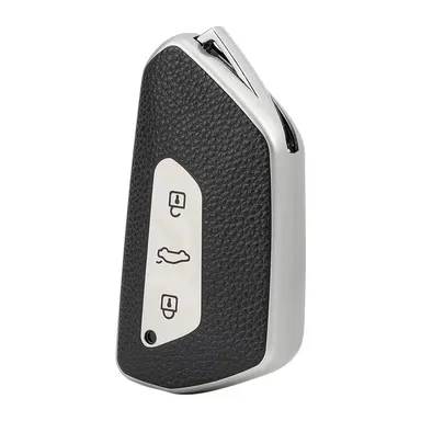 Skoda Octavia 2021 Key Cover | Fly Master Car Accessories | Scratch Protection Key Fob Cover Durable Design thumbnail 1