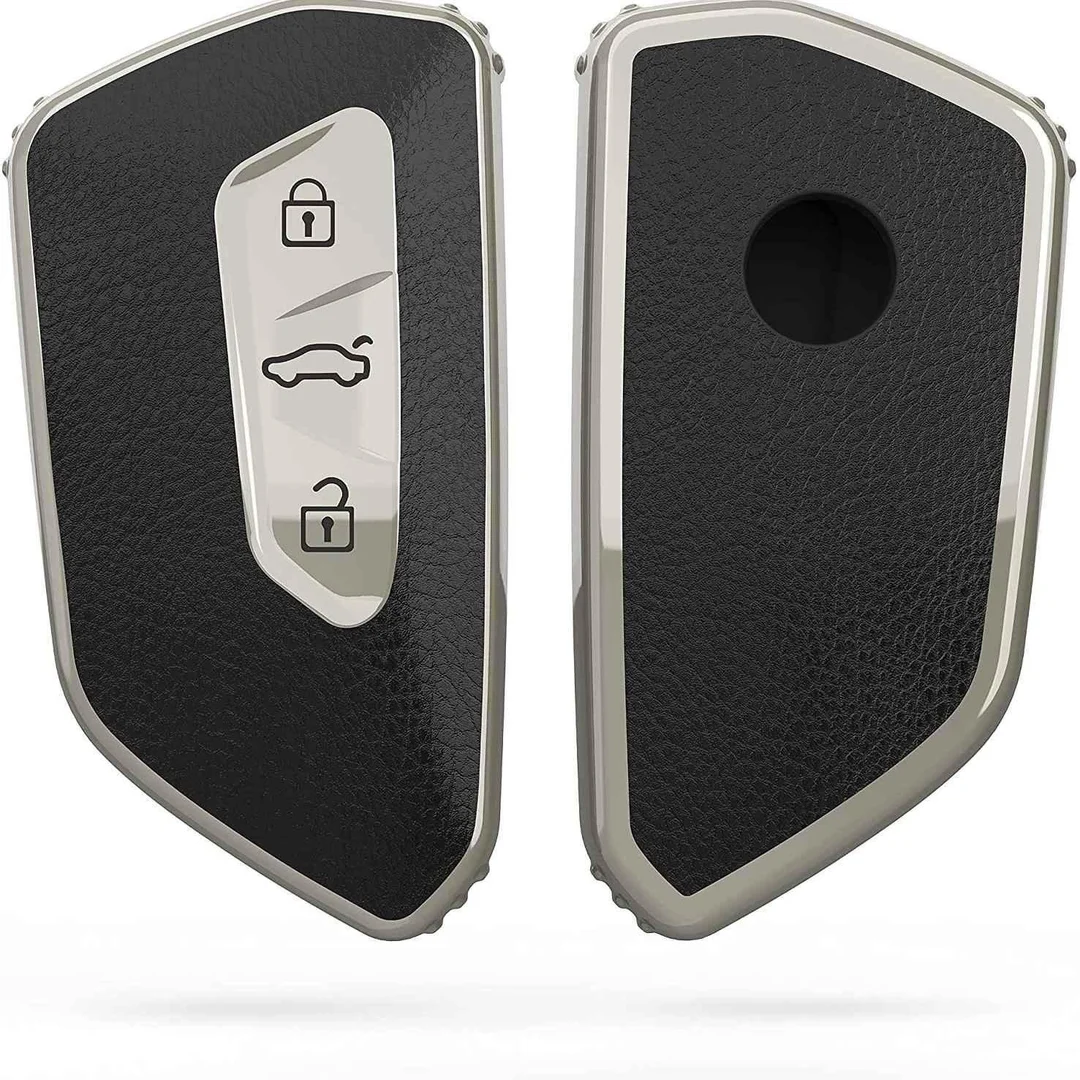 Skoda Octavia Key Cover TPU Leather | Fly Master Scratch Protection | Durable Car Key Protector Case image 2