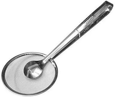 Ahina High-Performance Frying Strainer for Oil Draining | Best Frying Strainer India | Golden Crispiness Tool thumbnail 0