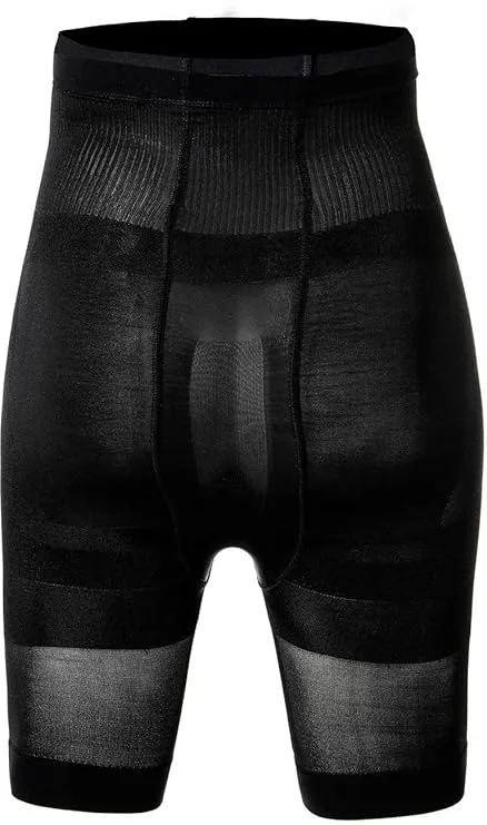 Ahina Unisex Shapewear for All Genders, Comfortable Seamless Body Shaper, Breathable Compression Wear, Black image 5