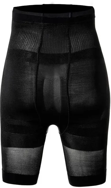 Ahina Unisex Shapewear for All Genders, Comfortable Seamless Body Shaper, Breathable Compression Wear, Black thumbnail 4