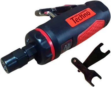 Mini Air Die Grinder | 6 mm, 25 000 RPM|  Lightweight| Metalworking Tool