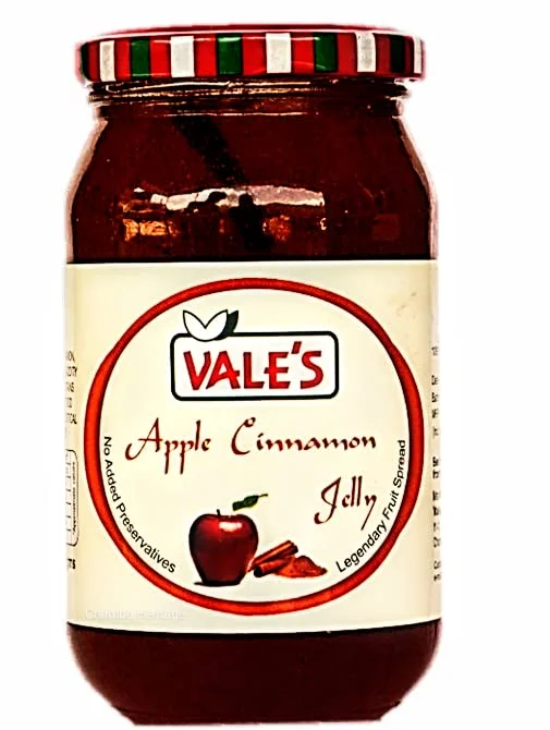 Apple Cinnamon Jelly 500g | VALE'S Since 1987 | No Added Preservatives | Chamba Heritage Fruit Spread image 1