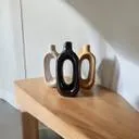 VIBSHA Ceramic Flower Vase for Pampas Grass | Elegant Home Decor | Beautiful Flower Vase thumbnail 1