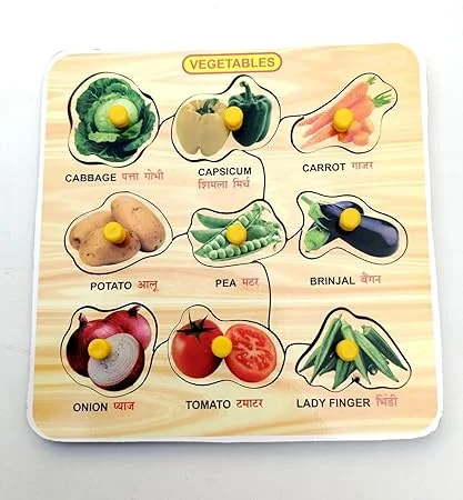 EL SMO Wooden Human Body Parts Puzzle| Educational Montessori Jigsaw for Kids and Adults, Pack of 2 | Ideal Learning Toy for Toddlers and Preschoolers image 3