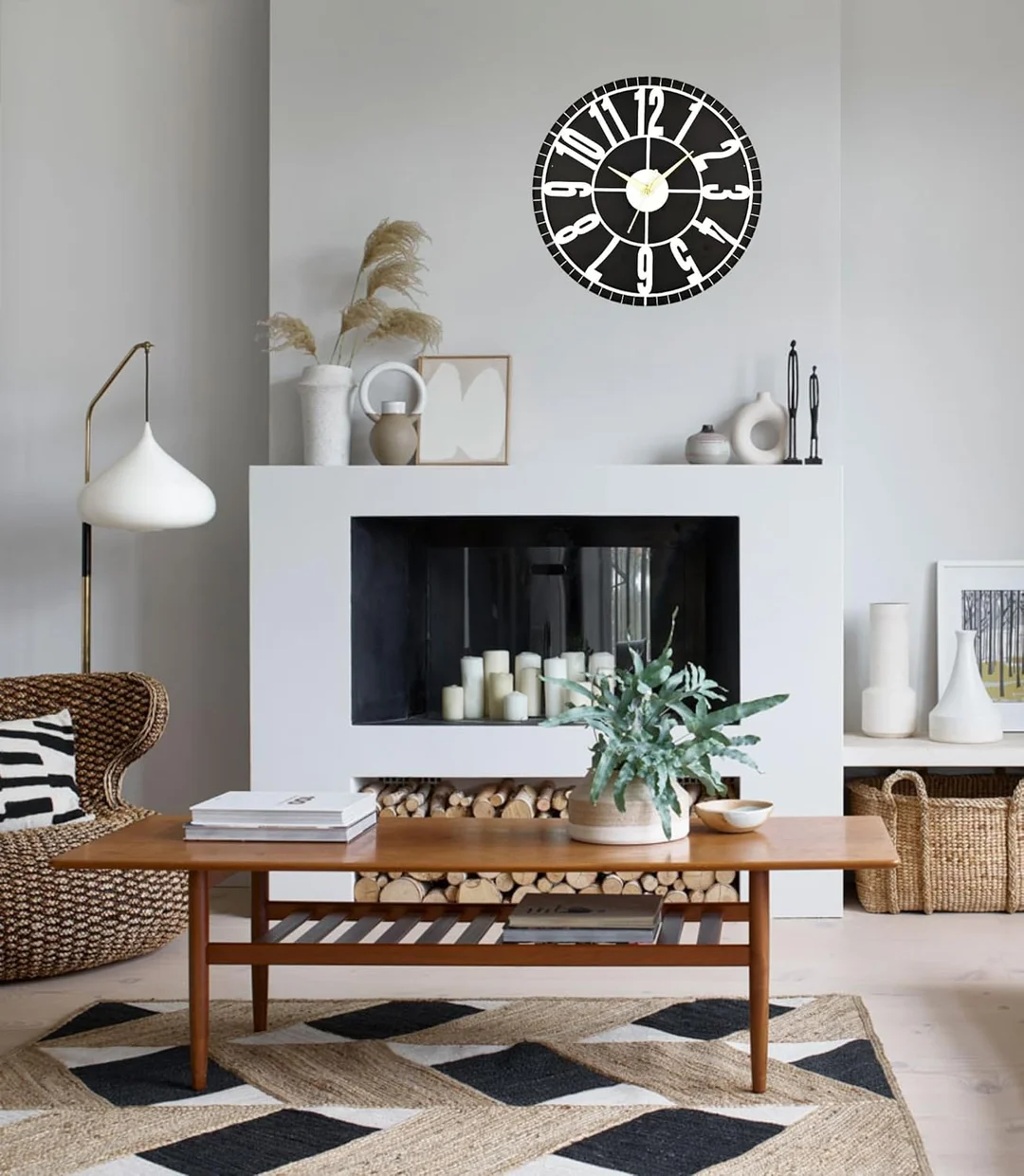 Wooden Silent Non-Ticking Wall Clock | Designer Decorative Wall Clock. image 1