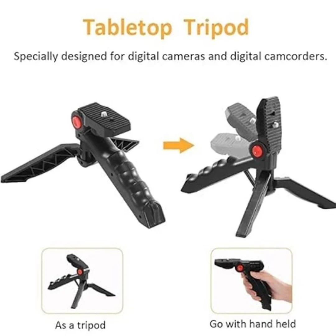 Mobile Video Recording Kit India | Mini Tripod Shotgun Podcast Microphone Phone Holder LED Light| for YouTube TikTok Vlog by EL SMO image 3