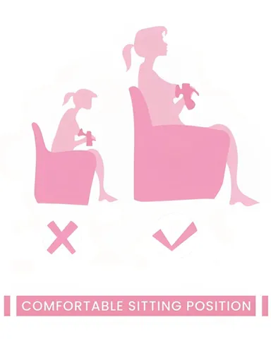 VSA CARE Manual Breast Pump with Feeding Nipple & Silicone Pad | BPA‑Free Comfort | For New Mothers & Travel Use thumbnail 3
