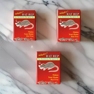 Mikado Rat Repellent Spray Pack of 3 | Non-Toxic Rat Repellent for Home and Car Protection thumbnail 0