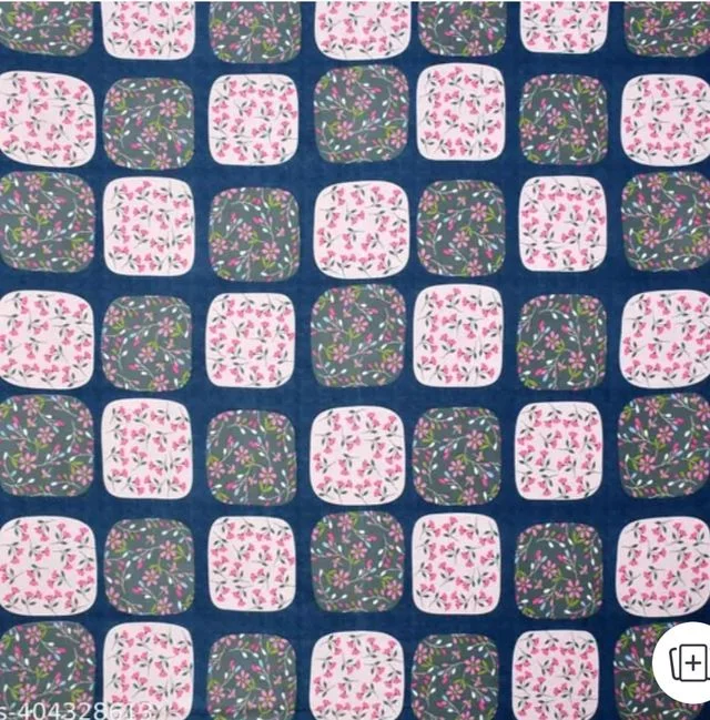Elastic Fitted Bedsheet | Brushed Microfiber 135 GSM Floral Pink Single Bed 78x36 inches with 1 Pillow Cover image 2