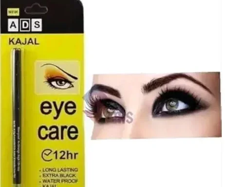 ADS 36h Longlasting Black Kajal & Eyeliner Combo with Color Change Lip Balm | ADS image 3