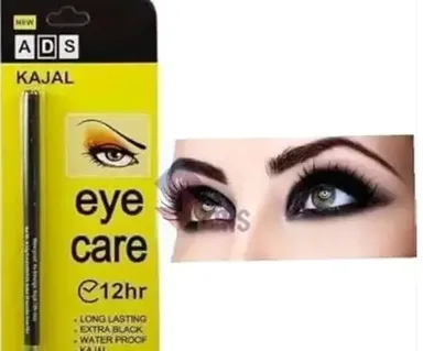 ADS 36h Longlasting Black Kajal & Eyeliner Combo with Color Change Lip Balm | ADS thumbnail 2