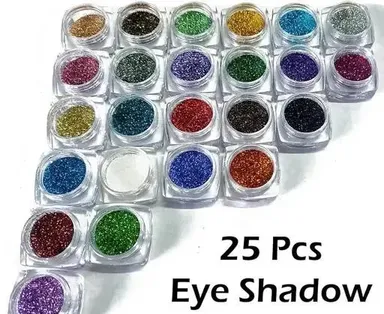 3D Nail Art Glitter| 25-in-1 Multicolour Rhinestones, Sequins, Beads, Glitter Kit for DIY Nail Decoration thumbnail 0