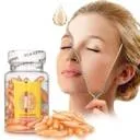 Vitamin E Capsules for Face Glow and Skin Whitening 60 Soft Gel Capsules | Vitamin E Facial Oil for Acne Scars Wrinkles Dark Circles | Made in India thumbnail 0