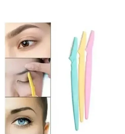 Eyebrow Razor Hair Removal | Pack of 3 Precision Shaving Razors image 1