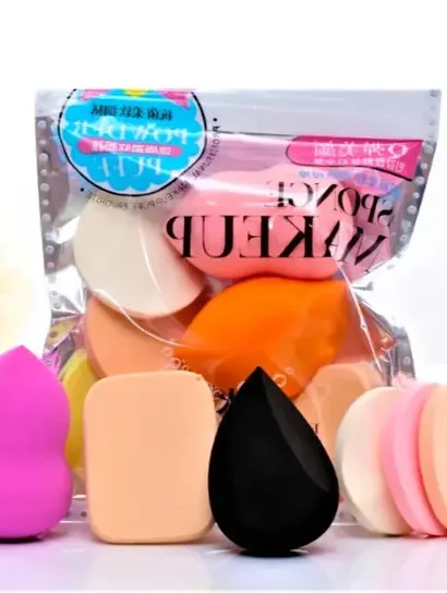 Sunisa 3 in 1 Air Cushion CC and BB Cream Waterproof Foundation 6 in 1 Makeup Sponge Set image 2