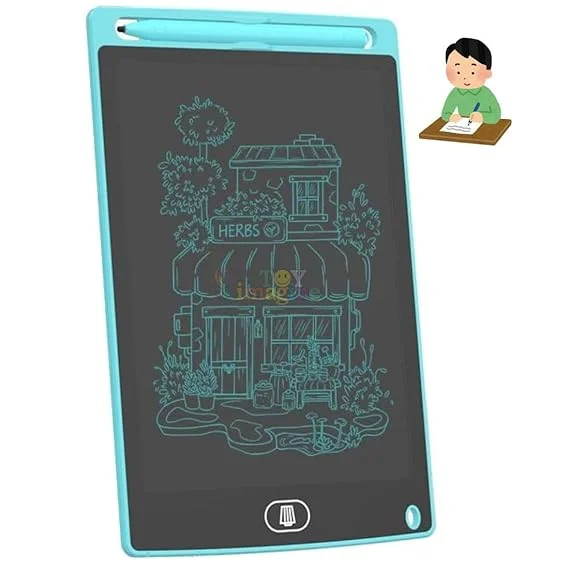 8.5 inch LCD Writing Tablet Pad for Kids | Magic Slate Doodle Board | Digital Electronic Notepad | Toysbuddy image 1