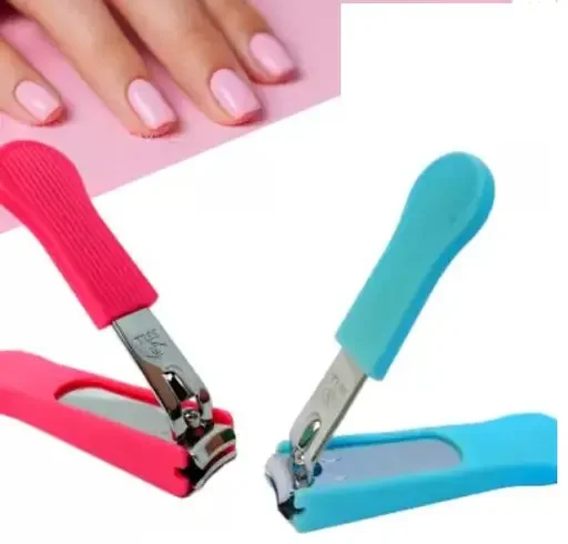 Lanellie Nail Clipper Set | Sharp Stainless Steel Fingernail & Toenail Clippers with Built-in Nail File | 2pc Nail Cutter for Men & Women| image 3