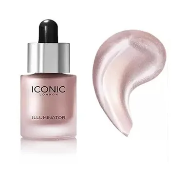 Liquid highlighter illuminator shine pink | beauty blender puff combo | RadiantGlow thumbnail 0
