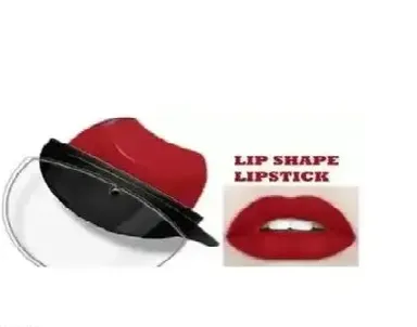 Apple Waterproof Non Stick Cup Matte Lipstick RED 10 g | Long Lasting Transfer Resistant Lip Gloss for Quick Makeup thumbnail 0